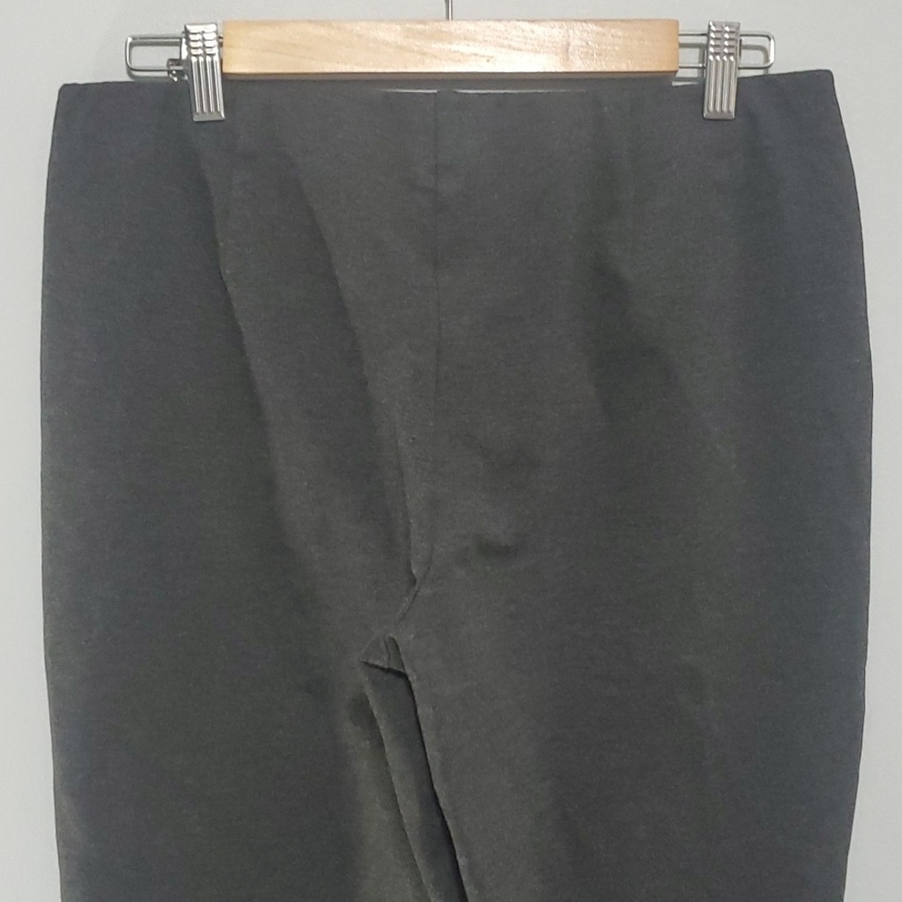 J. JILL pants women's size medium grey Ponte legging slim leg - Picture 7 of 8